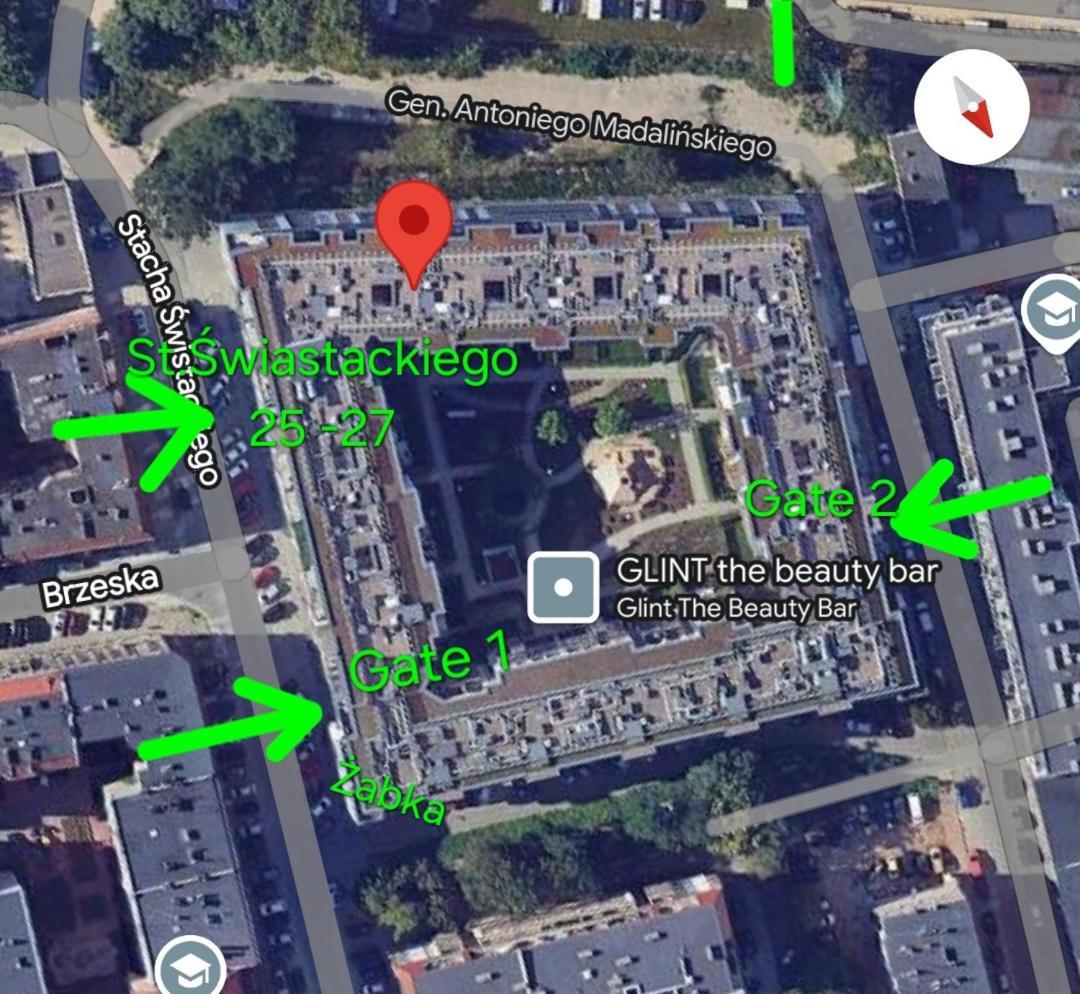 Green Terrace Centrum Apartment Wroclaw Luaran gambar